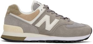 New Balance Gray 574 Sneakers (ML574TT2)