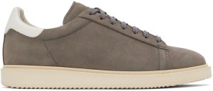 Brunello Cucinelli Gray Icaro Sneakers (MZUDRBL229)
