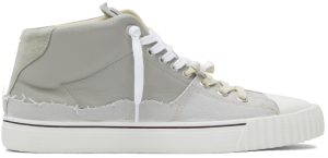 Maison Margiela White Evolution High-Top Sneakers (S57WS0390 P4022)