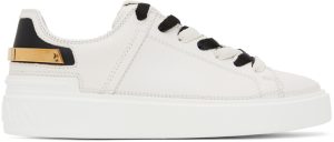 Balmain Off-White B-Court Sneakers (YN0VI711LTPR)