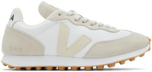 Veja White & Beige Rio Branco Sneakers (RB0102382)
