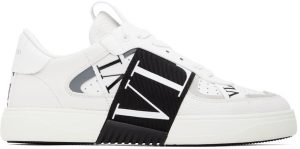 Valentino Garavani White & Gray VL7N Low-Top Sneakers (1Y2S0C58WRQ)