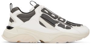 AMIRI Black & Gray Bone Runner Sneakers (AW22MFS001)