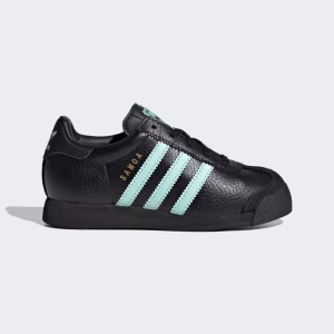 Adidas Samoa Shoes Core Black / Clear Mint / Gold Metallic (JQ5096)