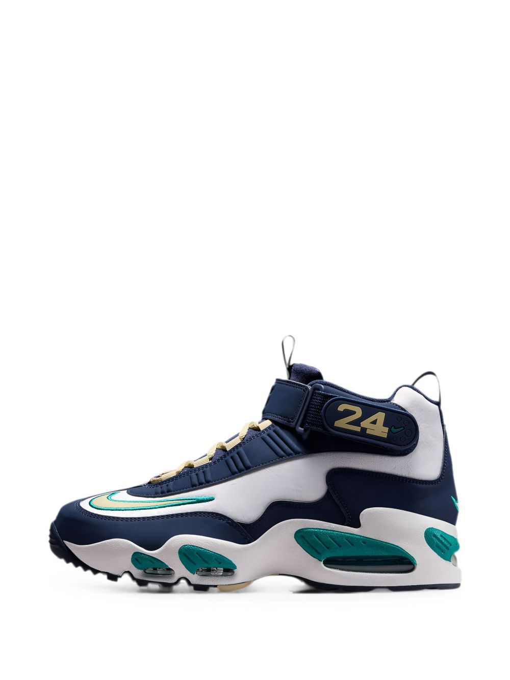 Nike Air Griffey Max 1 HBCU: cult-silhouet in navy en goud