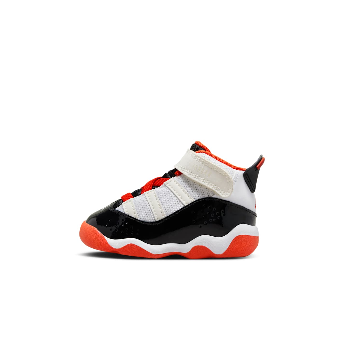 Jordan 6 Rings White Black Sail Team Orange (DV1344-108)