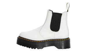 Dr Martens 2976 Smooth Leather Platform Chelsea Boots “White” (25055100)