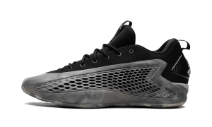 adidas Anthony Edwards 1 Low Basketball “Silver Pebble / Core Black / Wonder Beige” (JI4066)