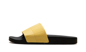 adidas Adilette Checkerboard Raf Simons Black Yellow