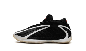 adidas Anthony Edwards 2 Shoes Kids “Core Black / Zero Metalic / Lucid Red” (JR9377)
