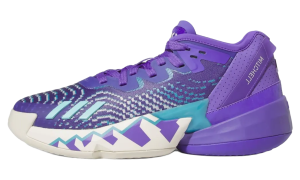 adidas D.O.N. Issue 4 Purple Rush / Off White / Clear Aqua (HR0710)