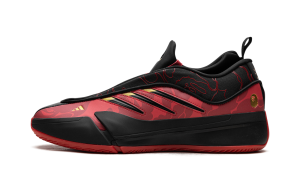 Adidas Dame 9 “BAPE – Black Scarlet” (IH0786)