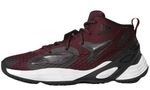 Adidas Exhibit A Mid “TEAM MAROON/CORE BLACK/WHITE” (H68702)