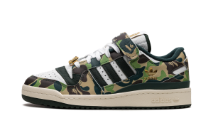 Adidas Forum 84 Low “Bape 30th Anniversary Green Camo” (ID4771)
