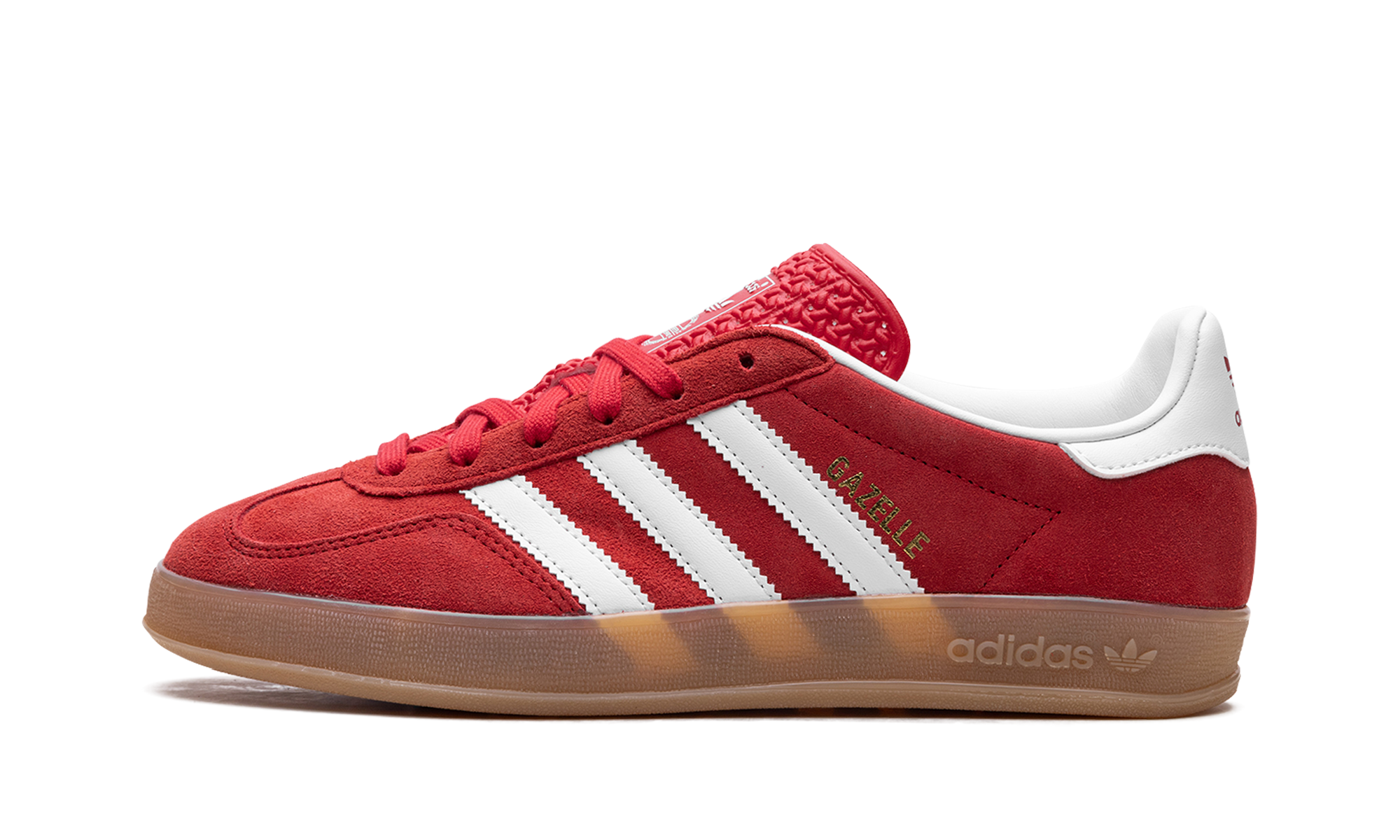 adidas Gazelle Indoor “Better Scarlet”: rood dat je look draagt
