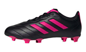 Adidas Goletto VIII Firm Ground Boots GS “Core Black / Team Shock Pink 2 / Core Black” (GX6907)