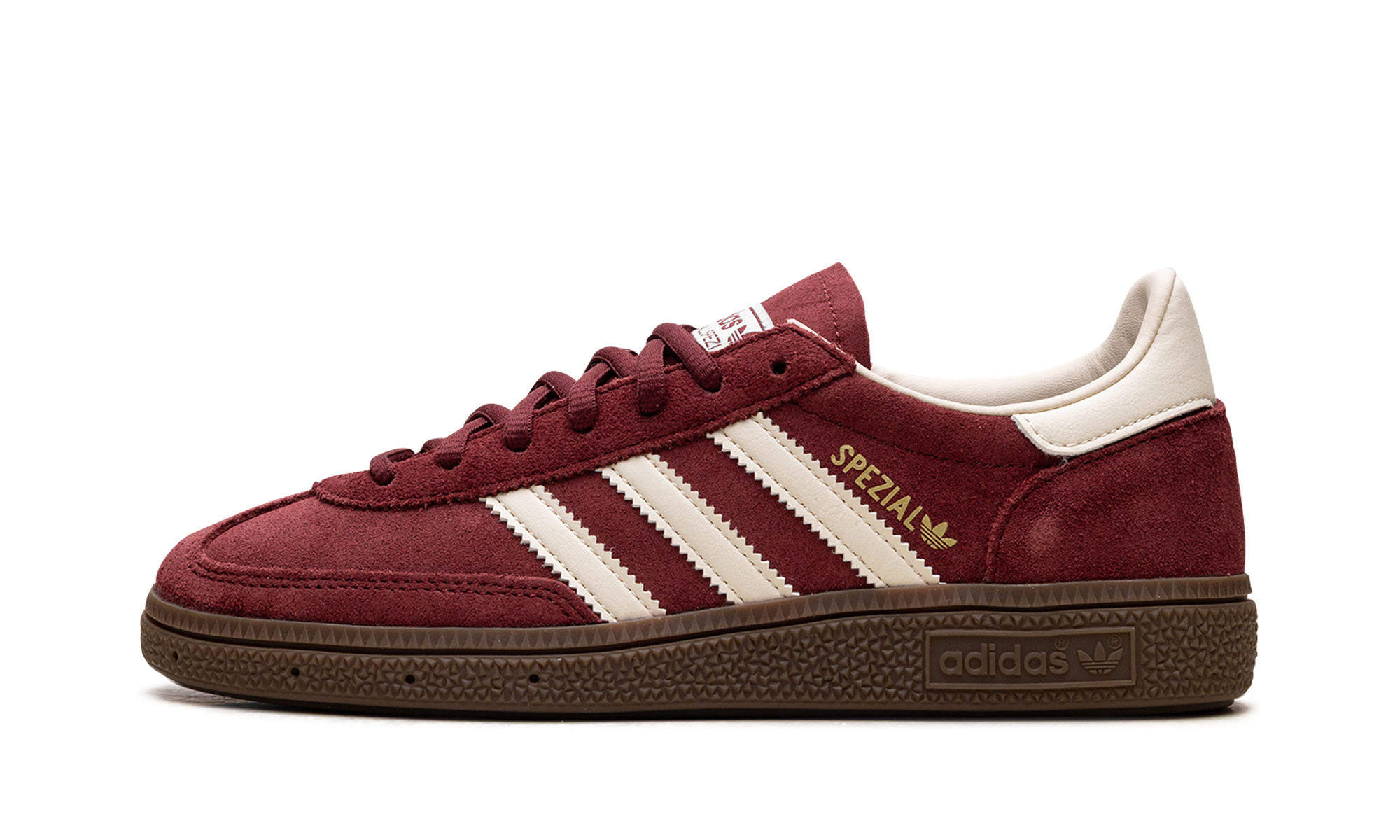 Adidas Handball Spezial “Burgundy/Cream/Gum”: clean terrace-classic