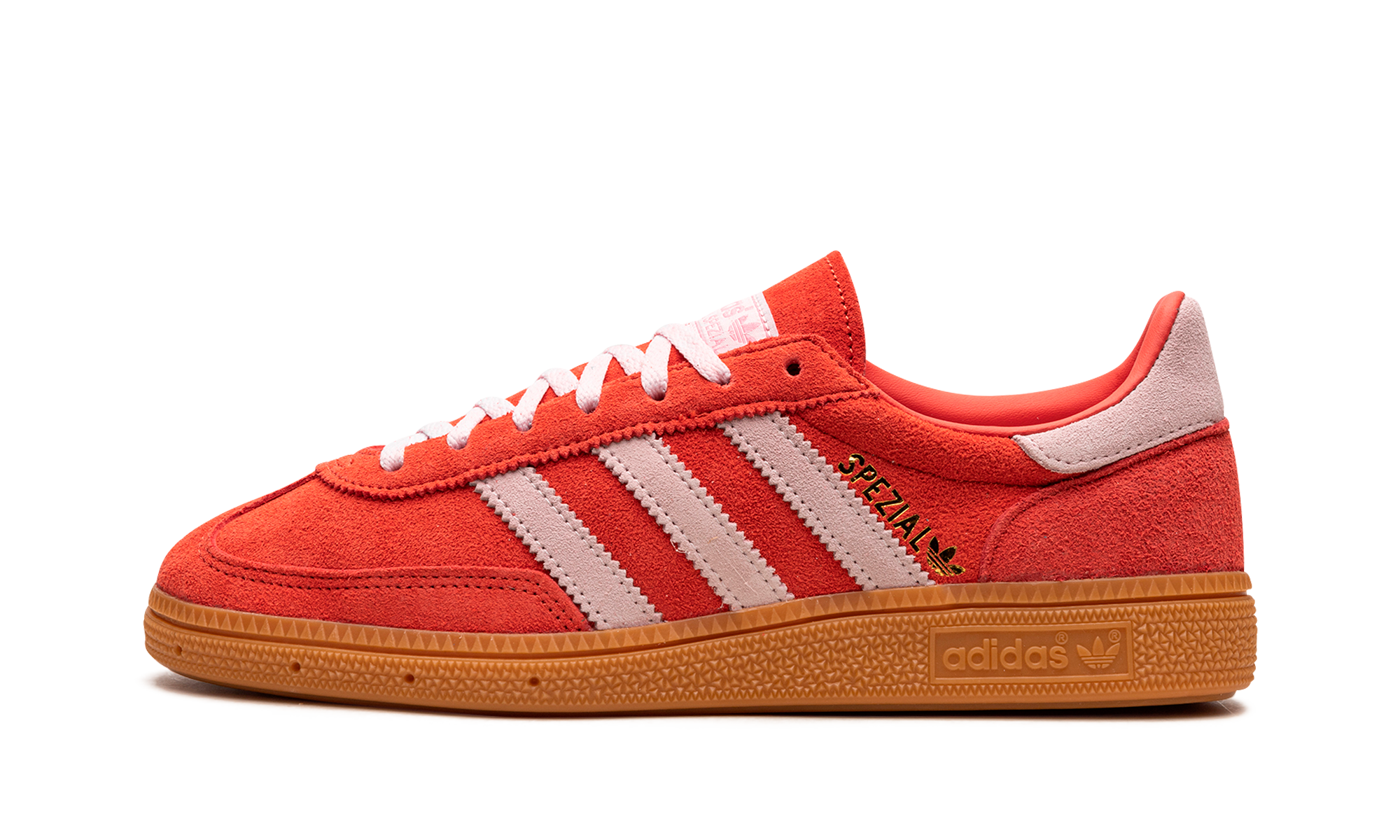 adidas Handball Spezial “Bright Red”: vrolijk rood, zachtroze rand