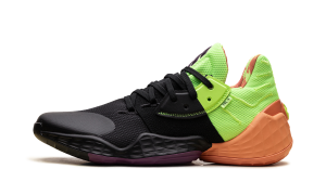 Adidas Harden Vol 4. ‘Two Tone’ Core Black/Amber Tint/Glory Purple (FV4713)