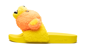Adidas x Jeremy Scott Adilette Slide JS Bear Bright Yelllow – “Solar Orange / Bright Yellow / Core Black” (Q46582)