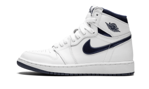 Air Jordan 1 Retro OG BG Metallic “White / Midnight Navy” (575441-106)