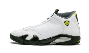 Jordan 14 Retro White Chartreuse