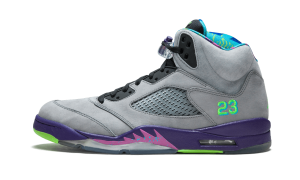 Air Jordan 5 Retro ‘Bel Air’ Cool Grey/Club Pink-Court Purple-Game Royal (621958-090)