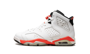 Air Jordan 6 Retro BG White Infrared (384665-123)