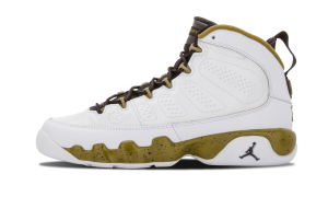 Air Jordan 9 Retro’Statue’ BG White/Black-Militia Green (302359-109)