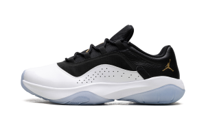 Air Jordan RETRO 11 CMFT LOW “BLACK WHITE GOLD” (DN4180-070)