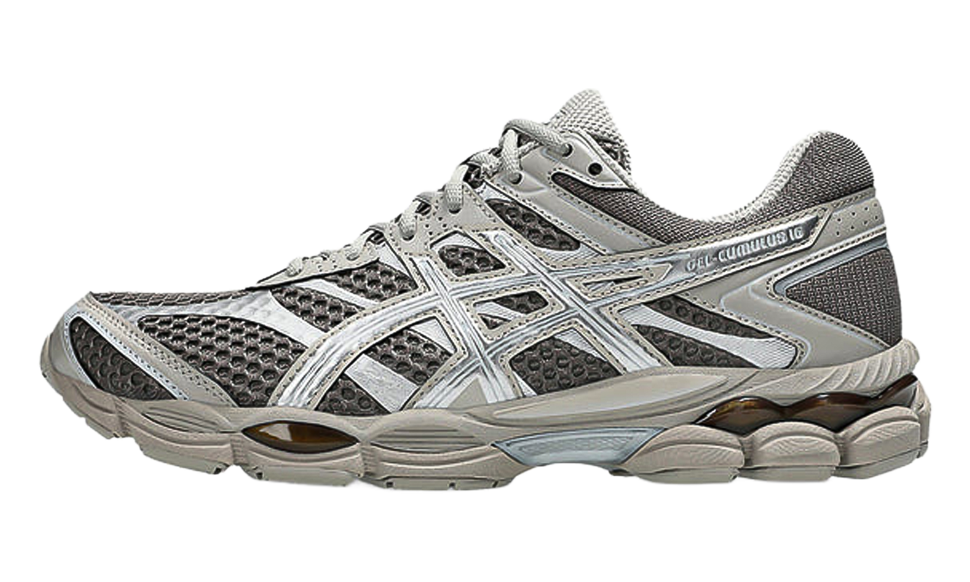 Asics Gel-Cumulus 16 “Cocoa Powder”: chocolade en chroom