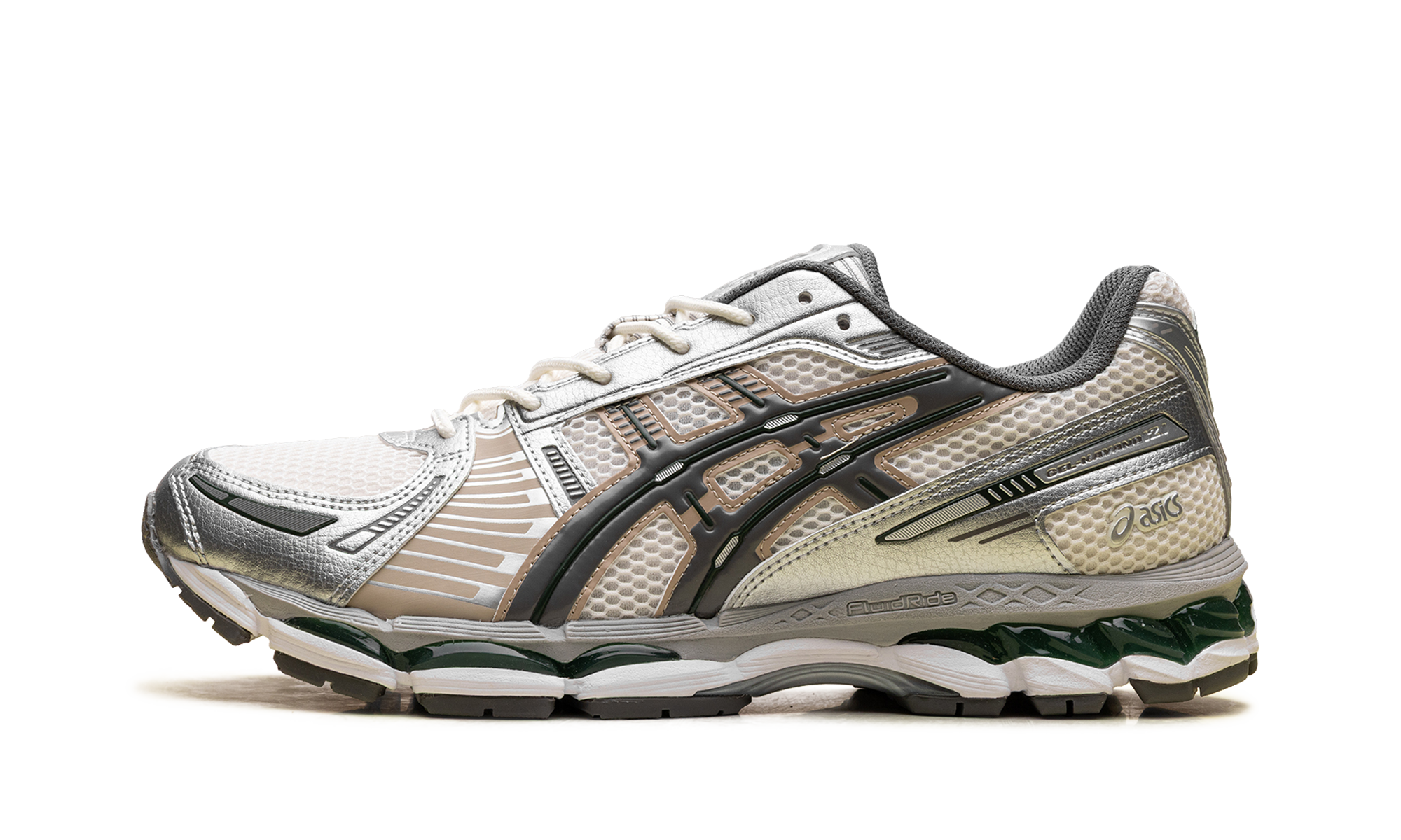Asics Gel-Kayano 12.1 “Cream Carbon”: de nette lichte keuze