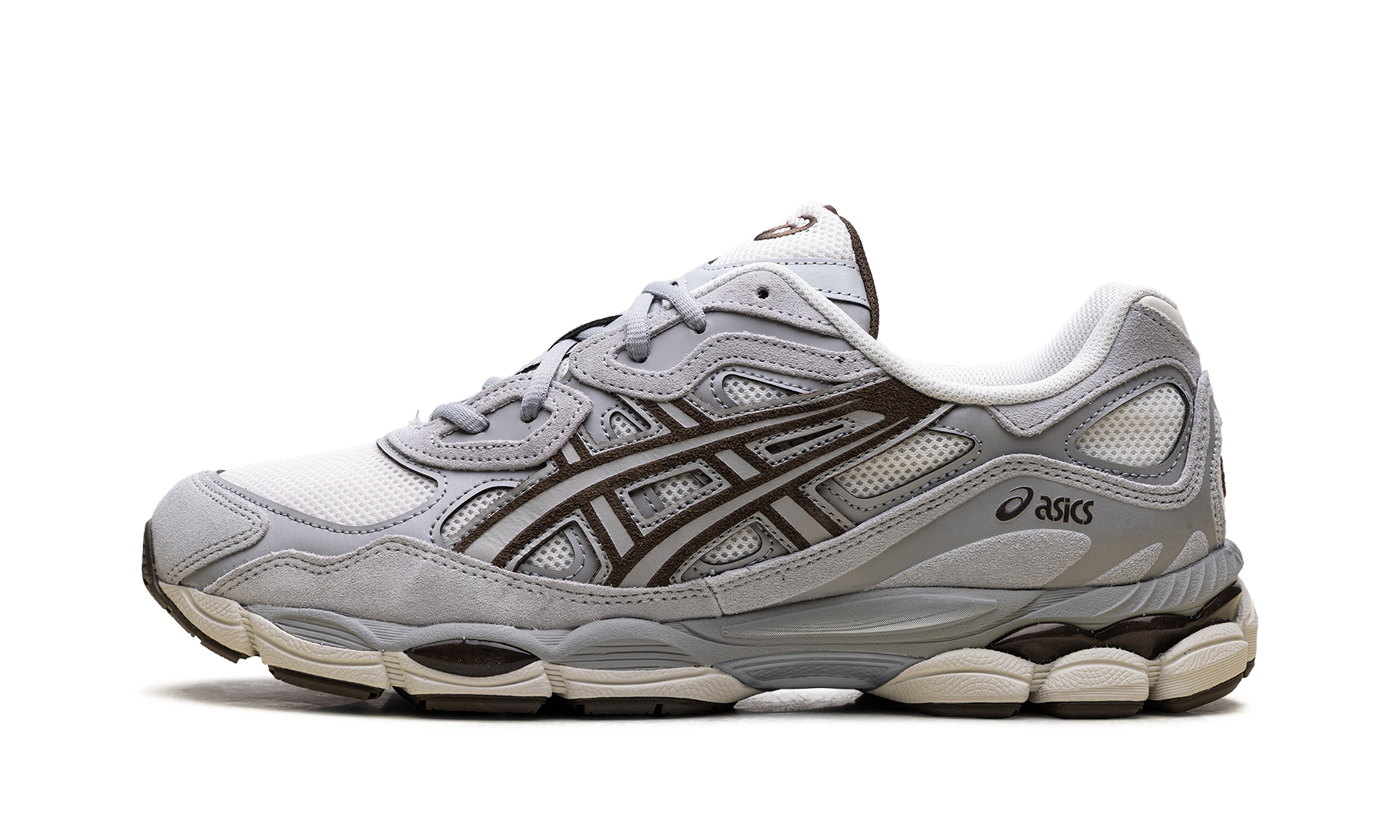 Asics Gel-NYC “Cream Cement Grey Brown”: beton met een warme rand