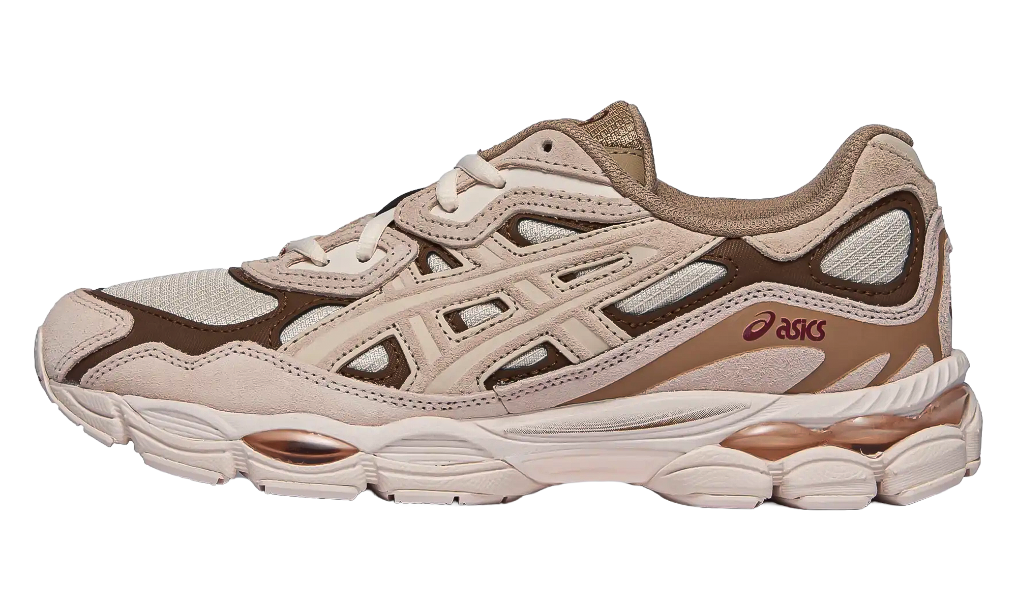 Asics Gel-NYC “Mineral Beige”: neutraal buiten, monster binnen