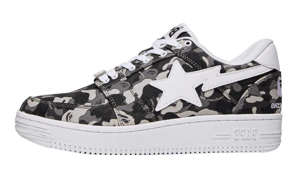 bape-bapesta BPCDG191-WHT
