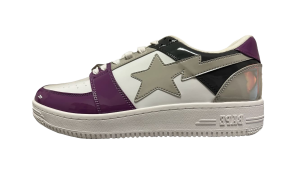 Bape Sta Low “NYC – White Purple Grey” (1G72191021)