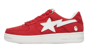Bape Sta Low “Suede Pack – Red” (1H20191047)