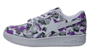 Bapesta Low “Purple Camo” (1G72191018)