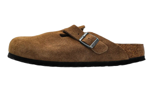 Birkenstock Boston Soft Footbed Suede Leather “Dark Tea Tonal – Narrow Width” (1030861)