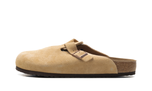 Birkenstock Boston Suede Leather (Latte Cream) – 1026181