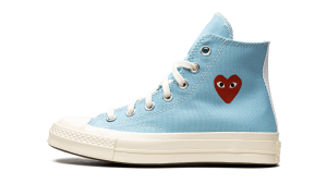 Converse Comme des Garcons PLAY x Chuck 70 High Bright Blue (168300C)