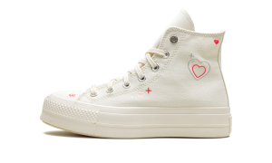 Converse CHUCK TAYLOR ALL STAR LIFT PLATFORM HIGH “Y2K Heart” (A09114C)