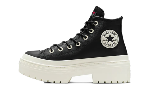 Converse CHUCK TAYLOR ALL STAR LUGGED HEEL PLATFORM LEATHER HI “Black” (A12328C)