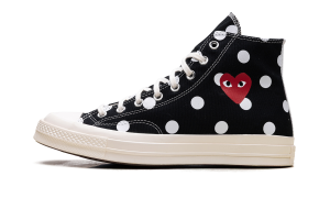 Converse Comme des Garcons x Chuck Taylor All Star 70 Hi Black Polka Dot Black (157250C)