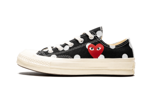 Converse Comme des Garcons x Chuck Taylor All Star 70 Low Polka Dot Black/White/Egret (157248C)