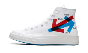 Converse Converse x Patta x Experimental Jetset Chuck 70 White/fiery Red/diva Blue (A03173C)
