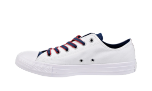 Converse Chuck Taylor All Star OX “White/Navy/Gym Red” (160467C)