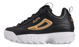Fila Disruptor 2 Metallic Flag “Metallic Flag – Black Metallic Gold” (3FM00735-016)