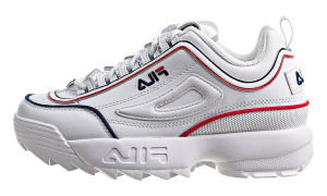 Fila Disruptor II Contrast Piping GS “White-Navy-Red” (3FM01008-125)