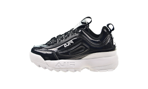 Fila Disruptor II Premium Patent Womens “Black-White” (5FM00039-014)